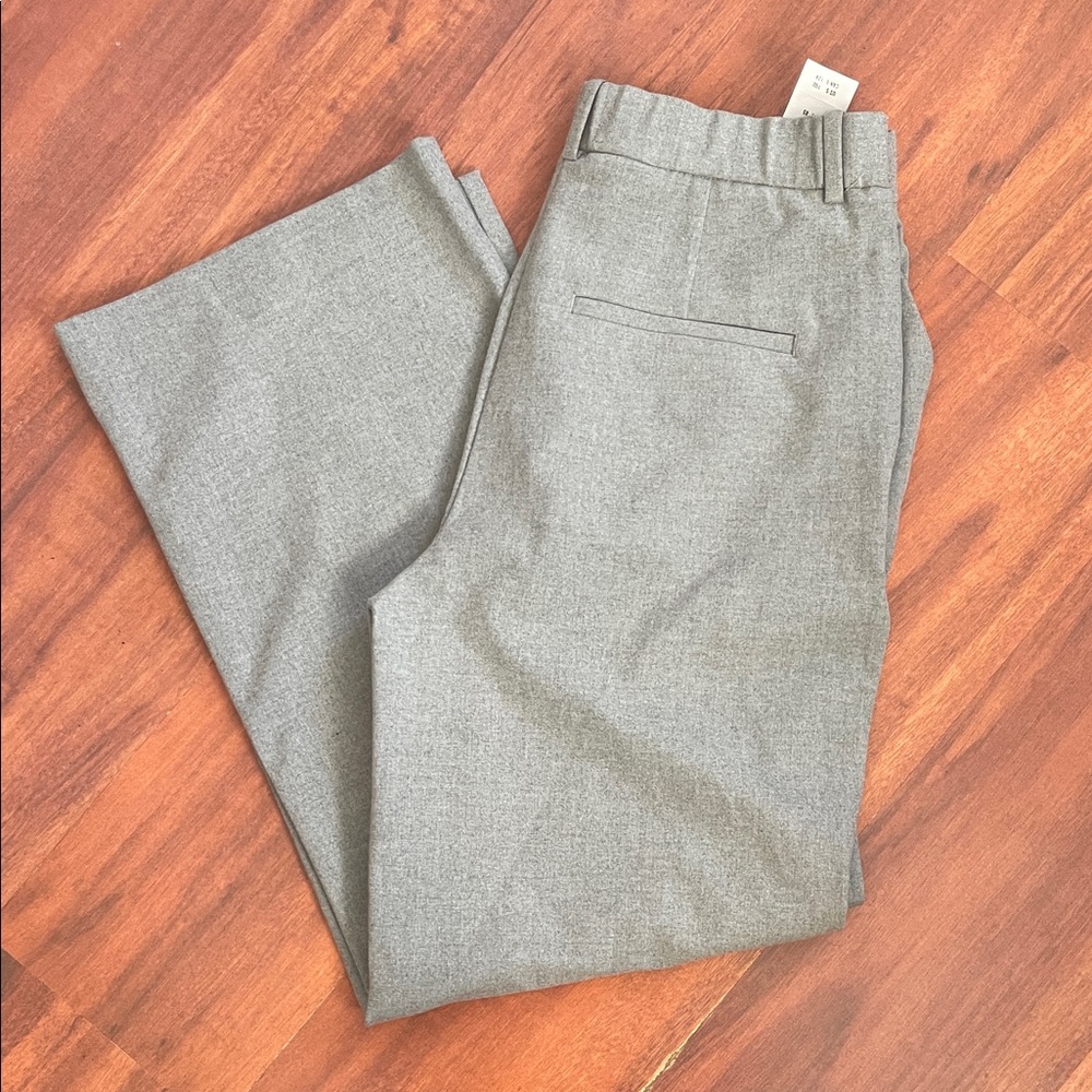 Abercrombie & Fitch Light Gray Trousers
